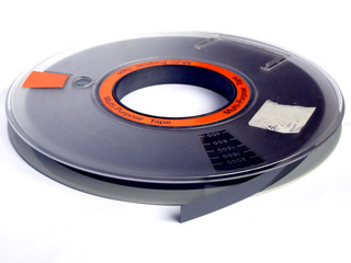 Computer magnetic tape reel