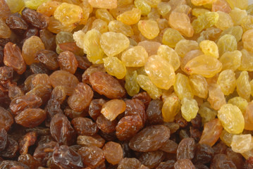 Black and white raisin