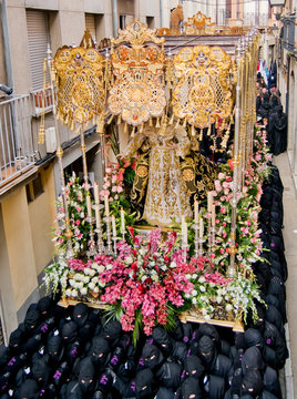 Religious processions in Holy Week. Spain