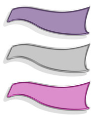 Obraz premium banners metallici