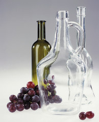 Glass And Grapes