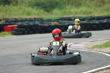 Photo sur Plexiglas Sport automobile Go karting