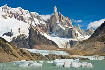 Deurstickers Cerro Torre Cerro Torre, Nationaal Park Los Glaciares, Patagonië, Argentinië