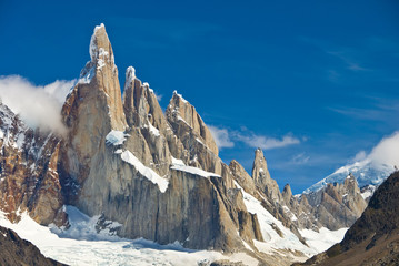 Cerro Torre, Nationaal Park Los Glaciares, Patagonië, Argentinië