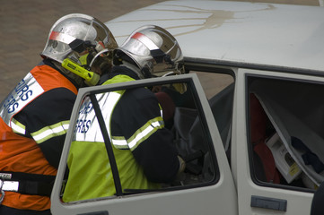 sapeur pompiers accident route 5