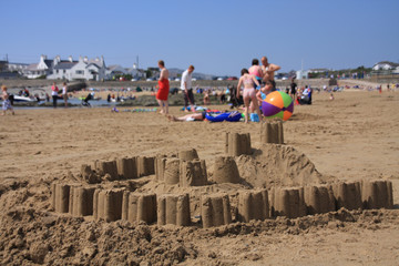 Obraz premium Trearddur bay Beach