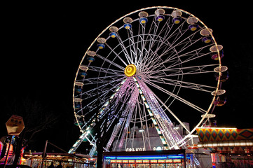 Roue multicolore