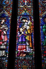 stained glass window