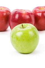 Green Apple red apple