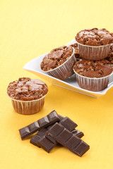chocolate muffins