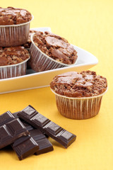 chocolate muffins
