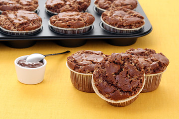 chocolate muffins