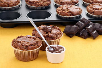 chocolate muffins