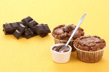 chocolate muffins