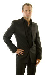 Successful young businessman