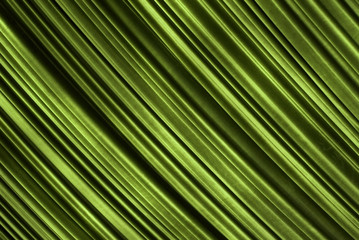Diagonal texture of green curtain
