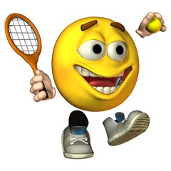 Smilie Tennis