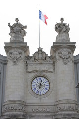 Gare ferroviaire de Tours (Indre-et-Loire, Région Centre)