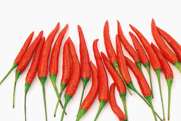 petits piments rouges