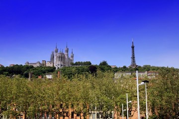 Obraz premium vue de lyon