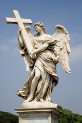 Angel and Cross Statue, Rome