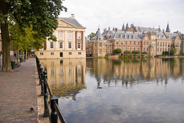 Fototapeta na wymiar Binnenhof Pałac w Hadze