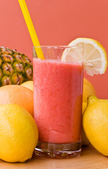 Fruchtsaft Arrangement