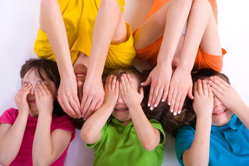 Fototapeta premium Group of Children