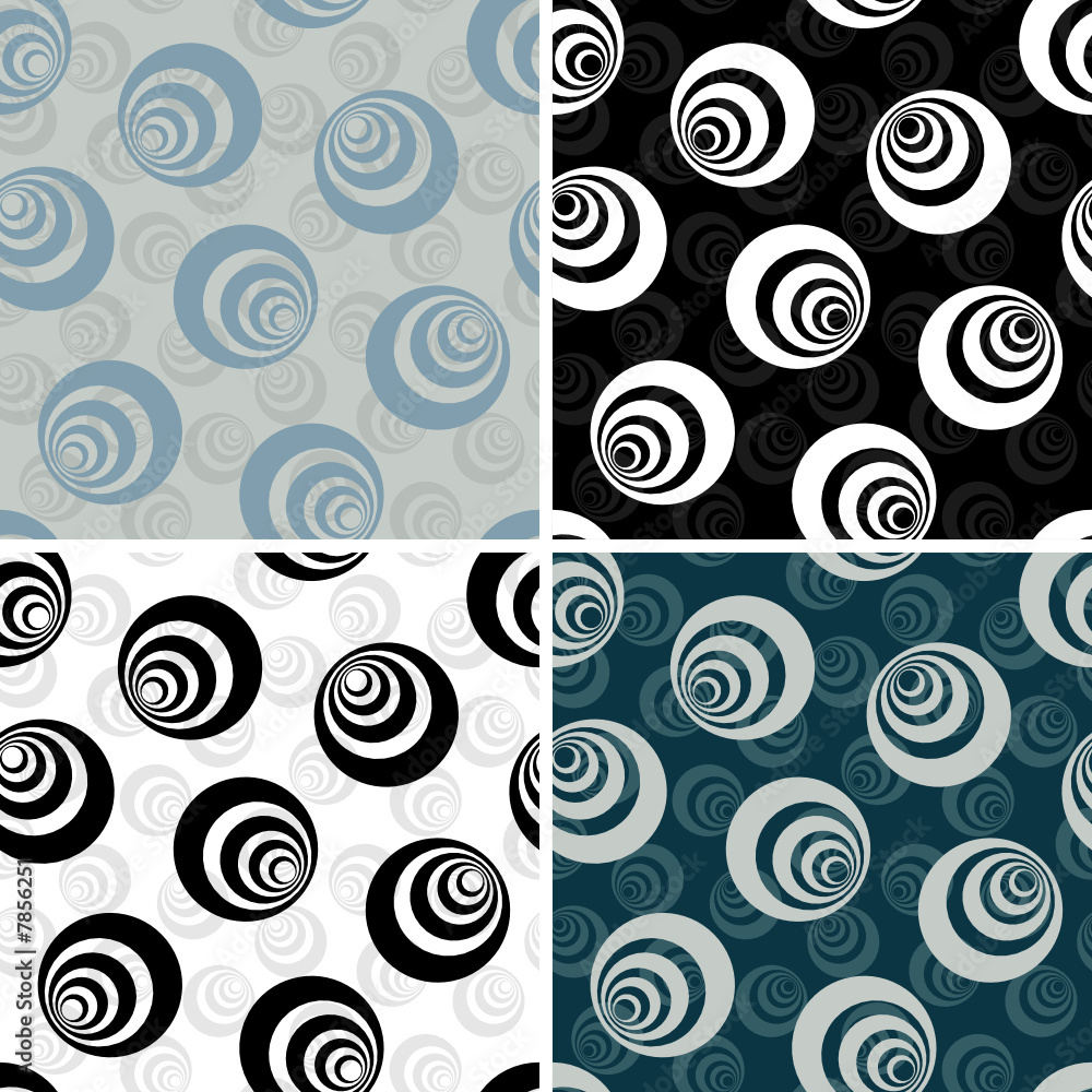 Poster seamless pattern. vector.