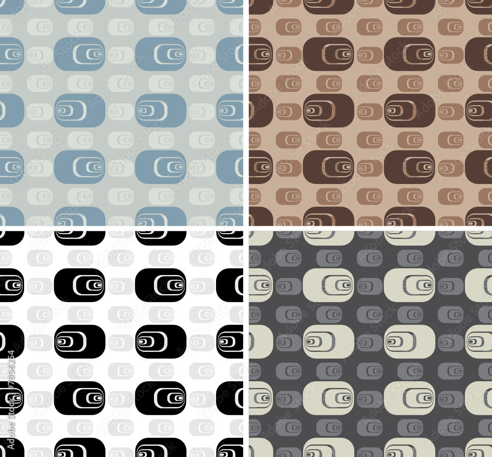 Poster seamless pattern. vector.