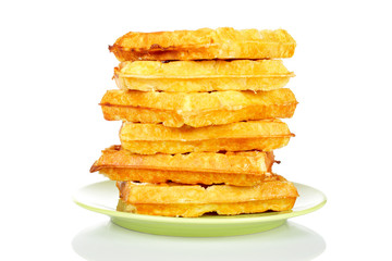 Stack of waffles