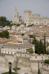 Palais des Papes -Popes Palace- Avignon, Provence, France