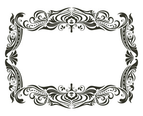 Vintage frame.