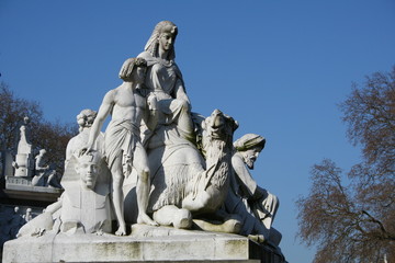Statues du mémorial Albert de Londres