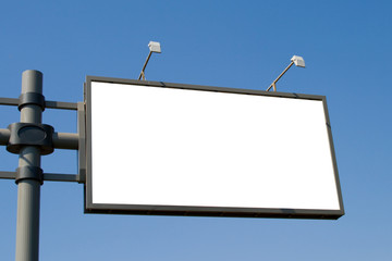 Outdoor advertising billboard