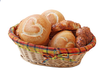 Frühstück Brotkorb