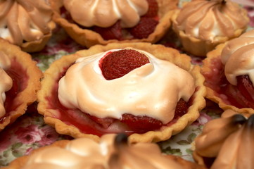 strawberry pastry