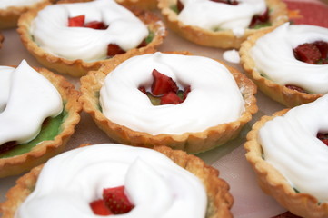 strawberry pastry