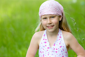 Young smiling girl