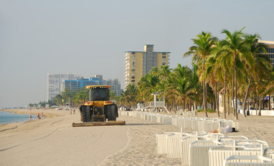 Beach cleanup