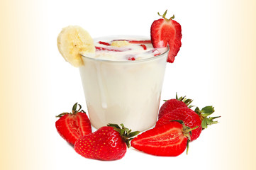 Strawberry milkshake