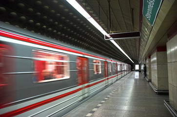 Fototapeta premium Prague Metro