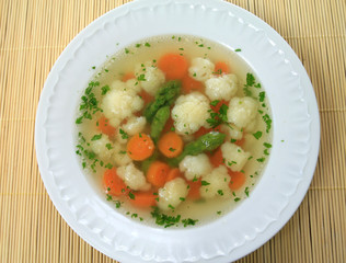 Bouillon soup