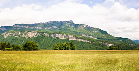 Fototapeta na wymiar Paysage de Savoie