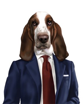 cane elegante