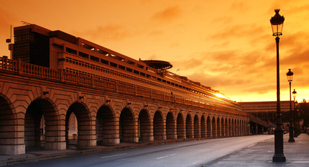 Ministère des finances et pont de Bercy