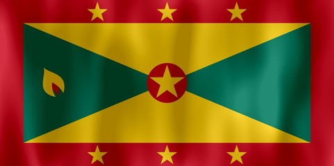 drapeau grenade grenada flag