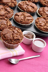 chocolate muffins