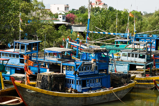 Phan Thiet fishing harbour