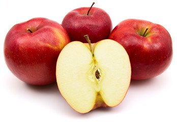 red apple
